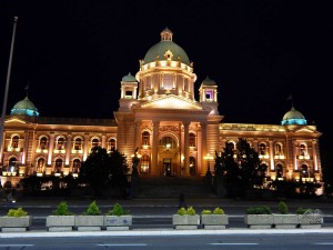 Building of the Parliament in Belgrade