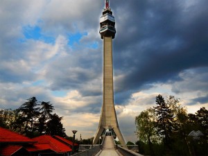 Avala Tower near Belgrade