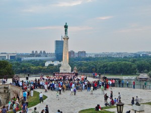 Spomenik Beogradski pobednik na Kalemegdanu
