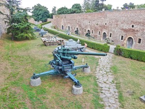 Old weaponry at Belgrade’s Fortress