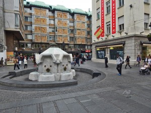 Delijska fountain in Knez Mihailova Street