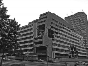 Bombardovane zgrade u Beogradu za vreme NATO agresije