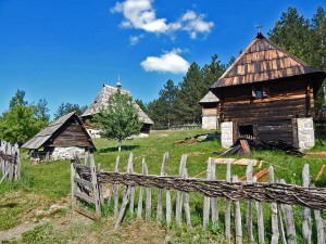 Sirogojno Museum and ethno village on Zlatibor Mountain