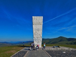 Monument to the executed Partisans on Zlatibor Mountain
