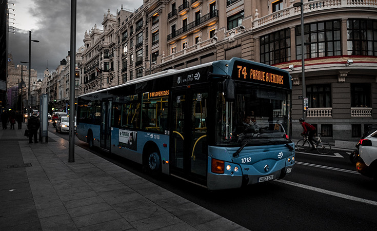 Public Transportation Madrid Transport Informations Lane 8095