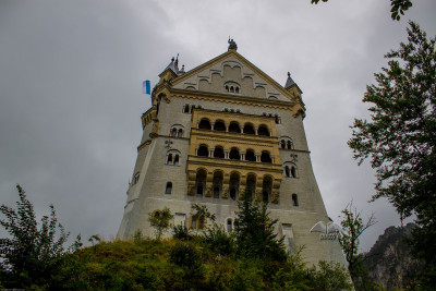 Balcón del castillo de Neuschwanstein
