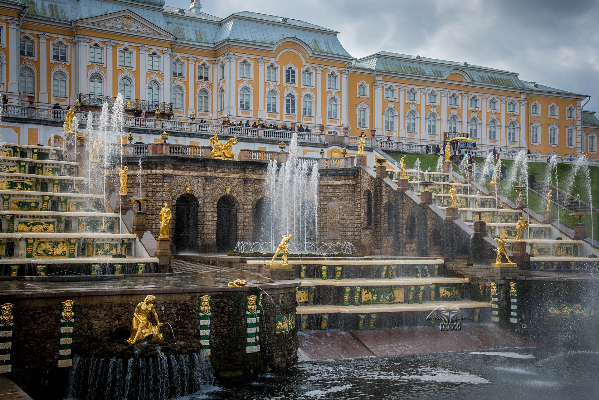 Sculture d'oro Il Peterhof