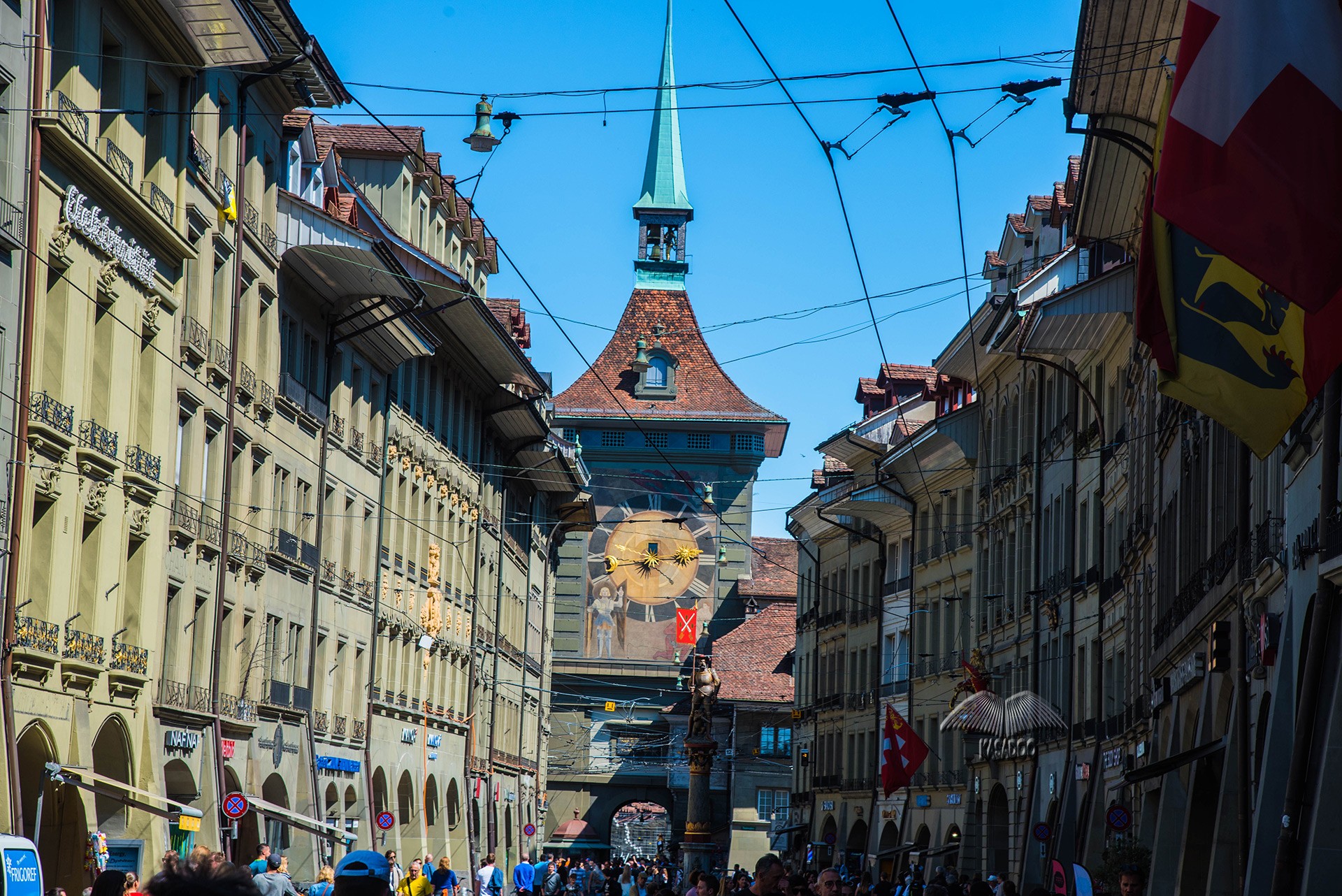 Bern'in tarihî şehir merkezi