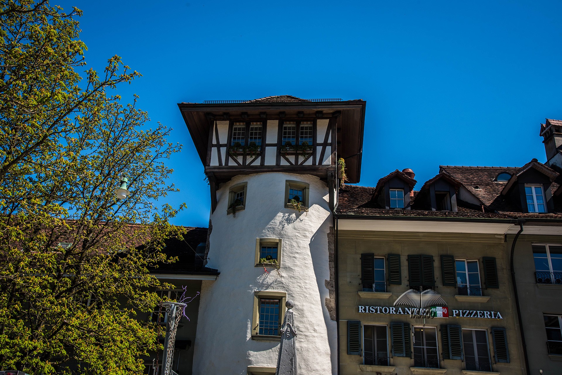 Holländerturm u Bernu-Švajcarska