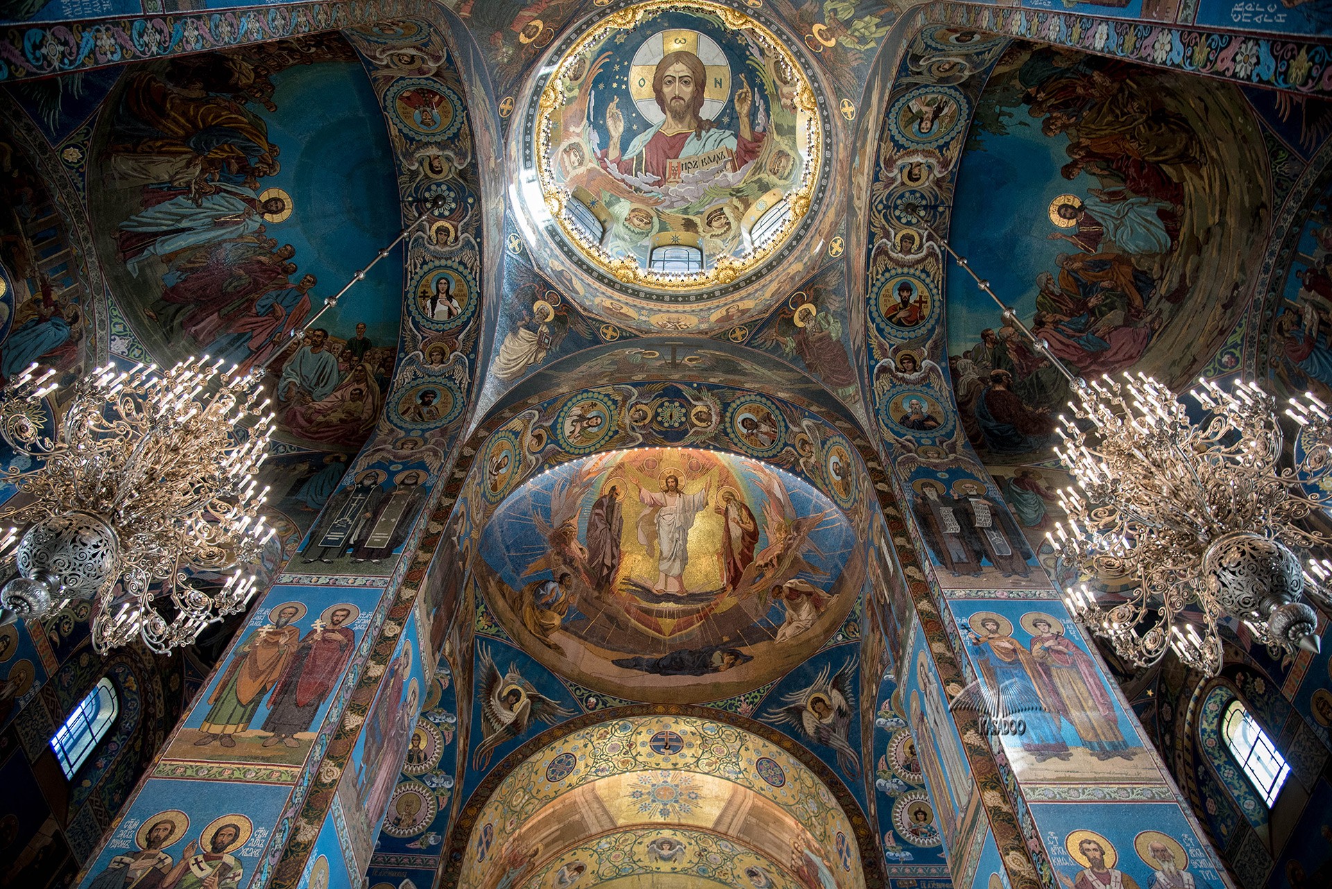Mosaico Cristo Pantocrátor