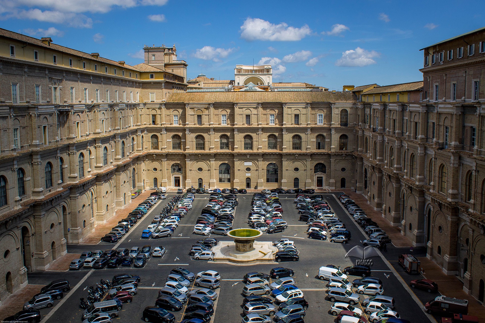 Estacionamiento Museos Vaticanos