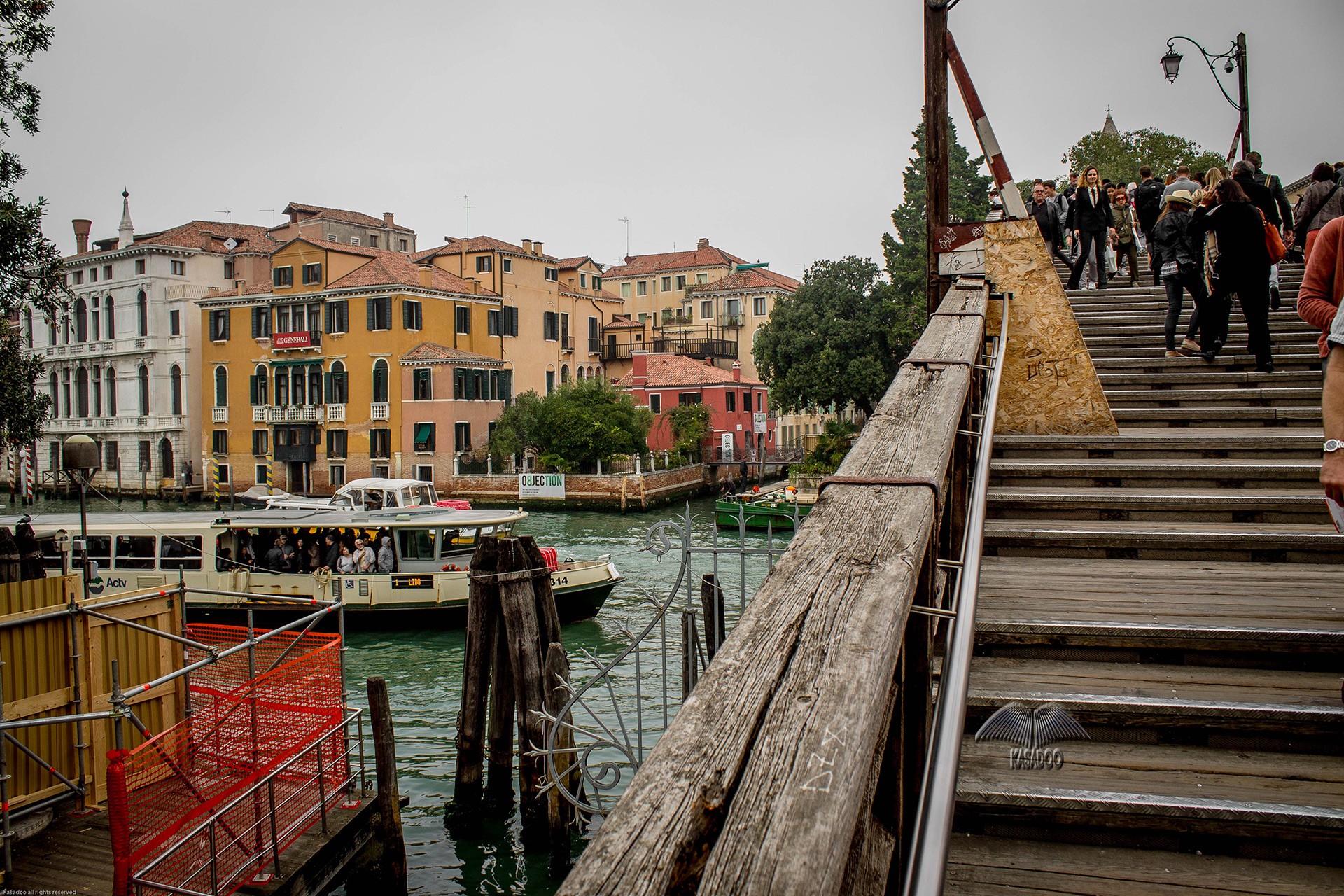 Ponte dell'Accademia in Venice