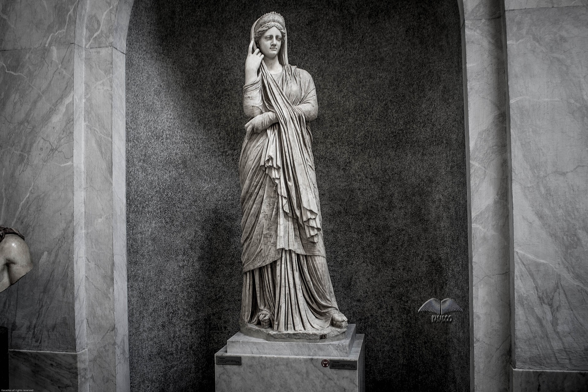 Statue of Modesty Vatican