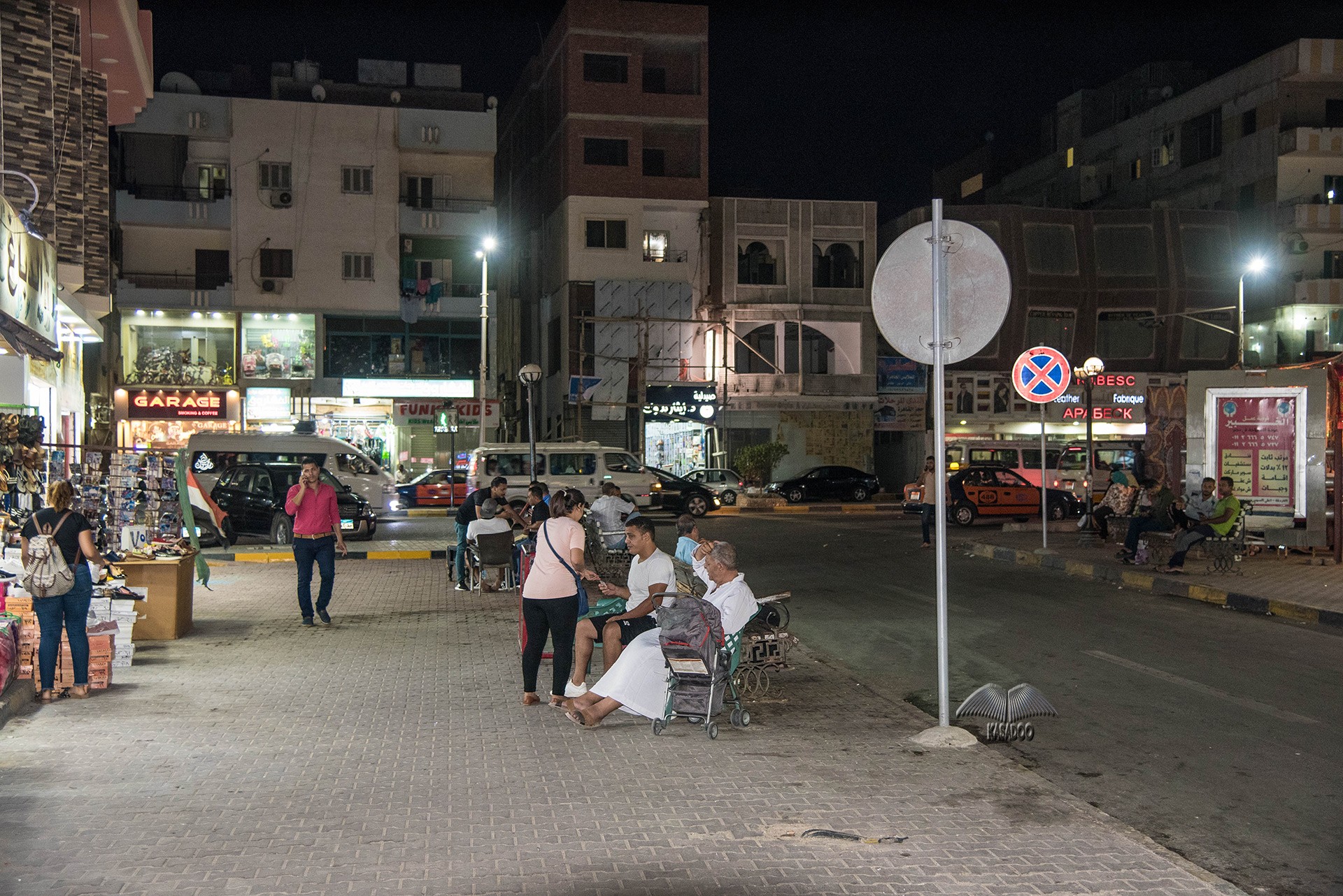 Strade della città di Hurghada