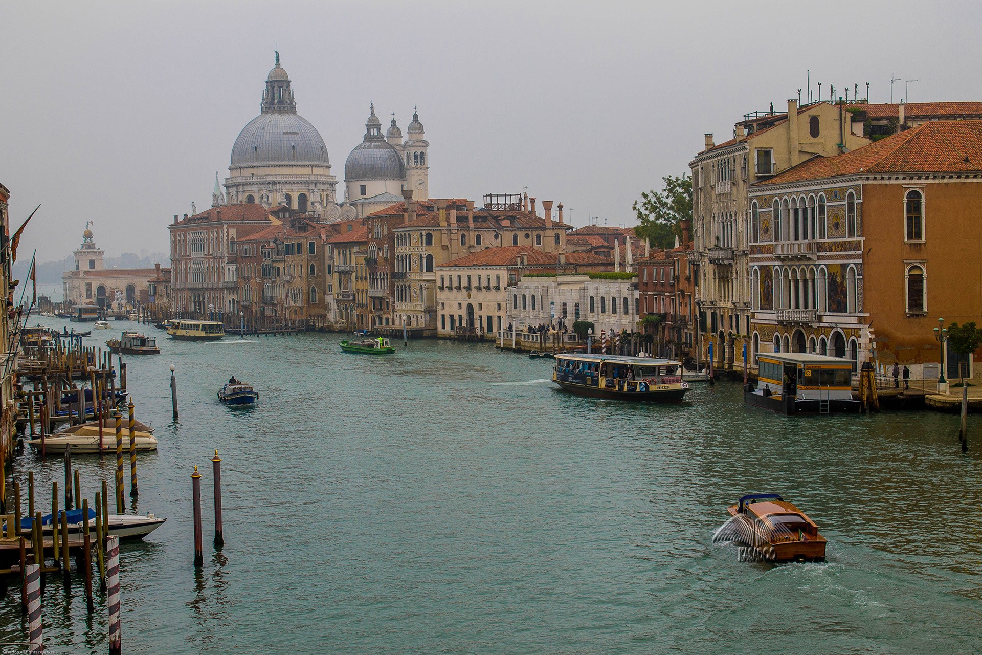 The Grand Canal in Venice