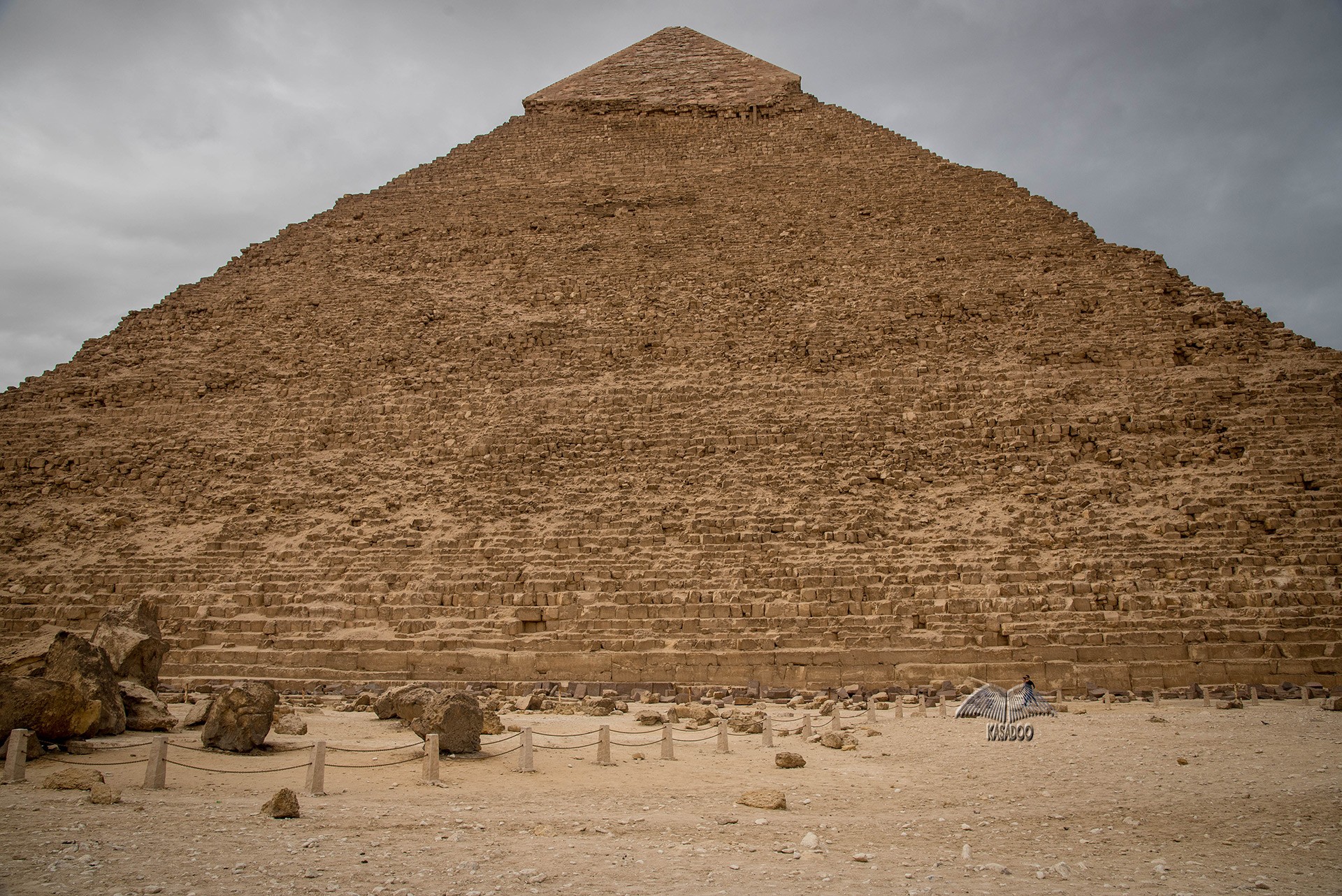 La piramide di Chefren - Cairo