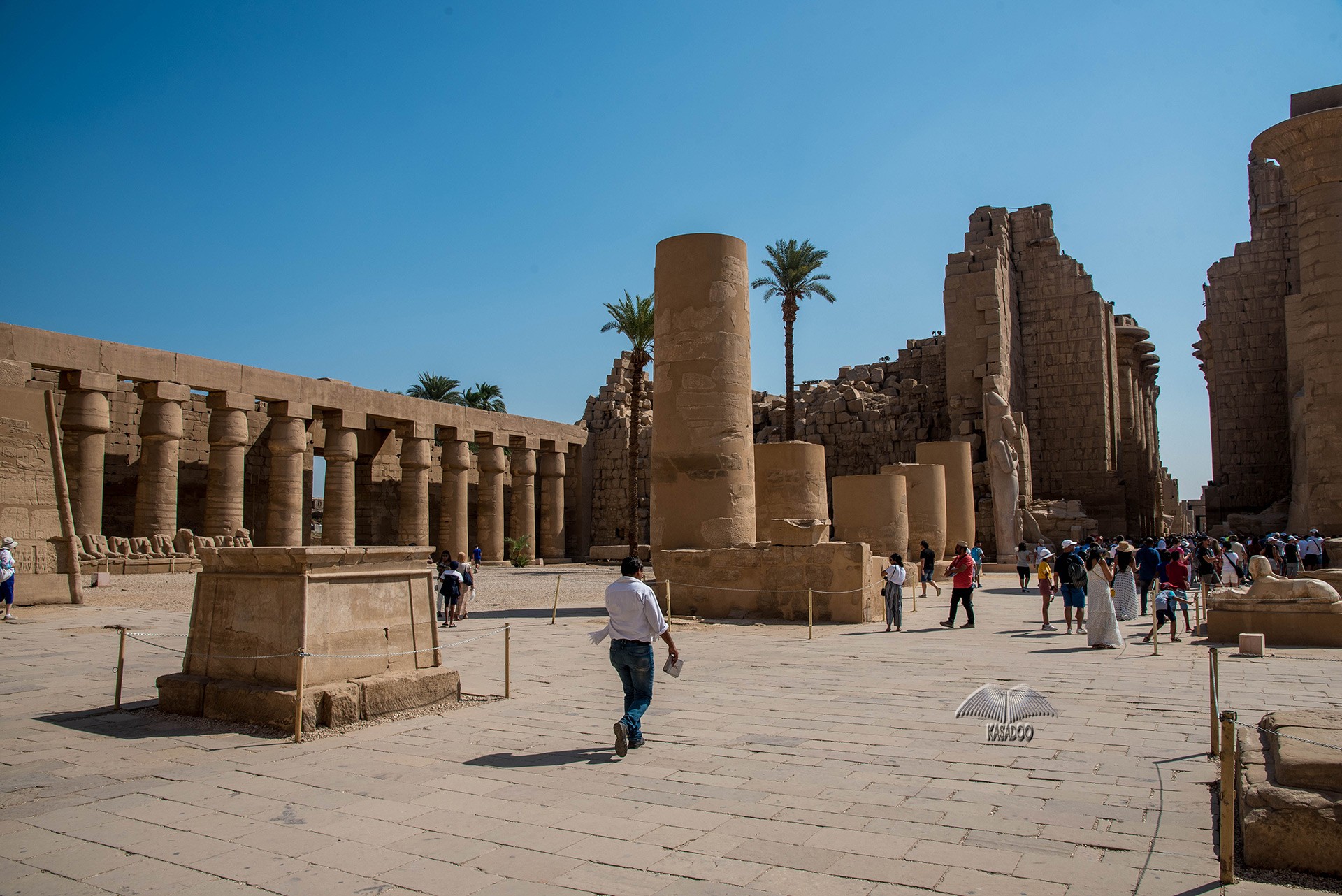 Der Tempel in Karnak
