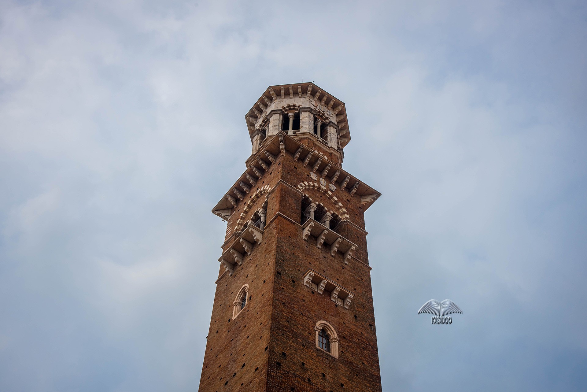 The top of the Tower Lamberti