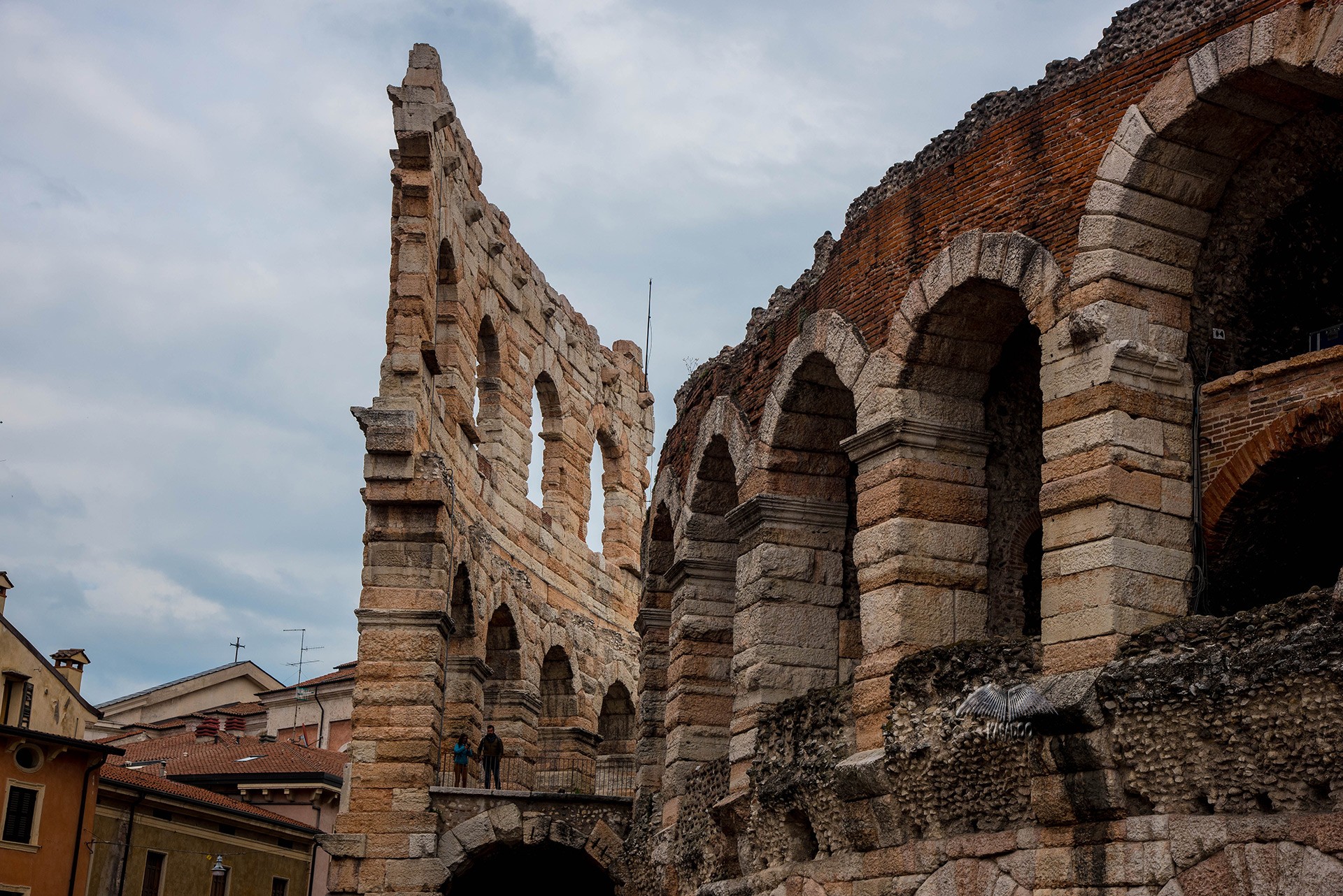 Walls of Verona’s Arena