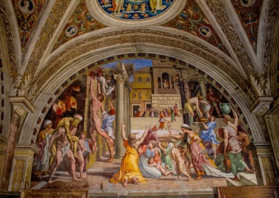 Amazing frescos Vatican Museum