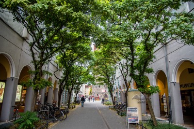 Beautiful streets in Berlin-Germany