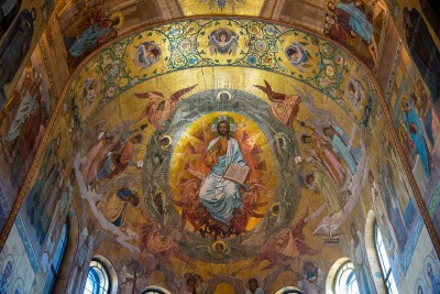 Мозаика Христа Пантократора Санкт-Петербург