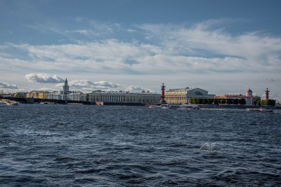 Paisaje de la ciudad de San Petersburgo