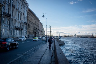 Pogled na grad Sankt Peterburg