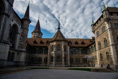 Courtyard of Swiss National Museum