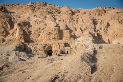 Entrance gates of noble tombs