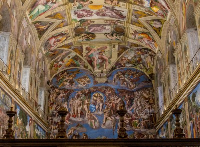 Incredible view – Sistine Chapel