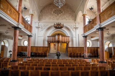 Inside St Peter’s church