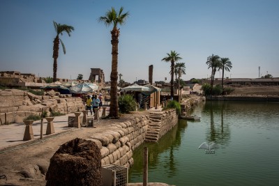 Karnak tapınağının Kutsal Gölü