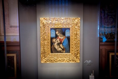 Leonardo painting – Madonna Litta
