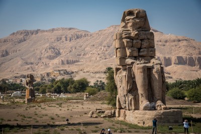 Memnon statues