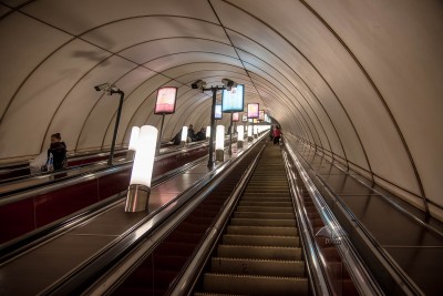 Metro Escalator