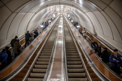 Le scale nel metro