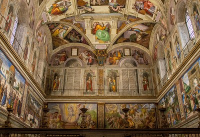 Opposite side Sistine Chapel