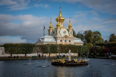 Iglesia en Peterhof