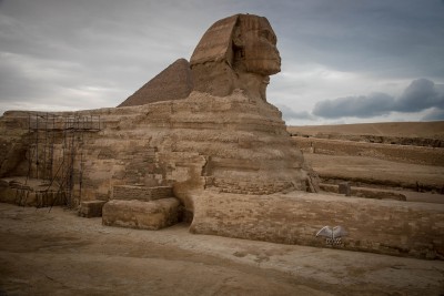 Die Sphinx in Gizeh