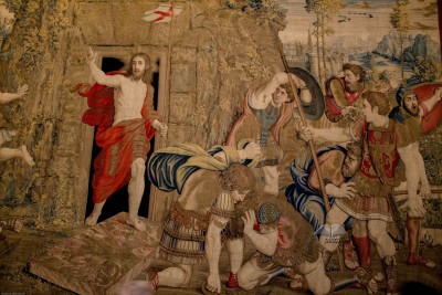 Tapestry in Vatican Museum