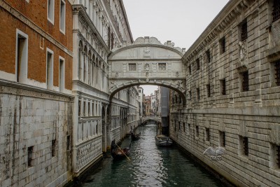 The Bridge of Sighs is one of the most photographed tourist attractions
