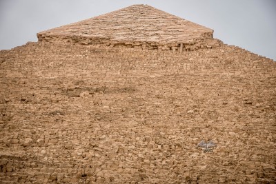 The top of Khafre Pyramid