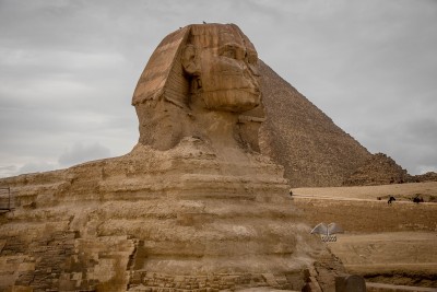 Der Blick auf die Große Sphinx