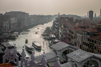 Traffic in Venice 