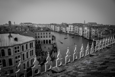 View from the rooftops of Venice
