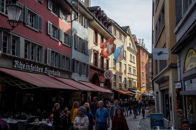 Zurich alleys